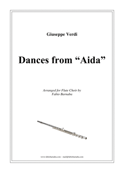 Dances form "Aida" for Flute Choir image number null