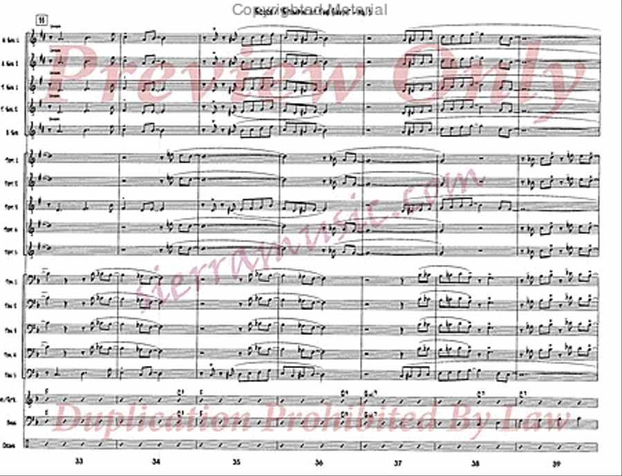 Stompin' At The Savoy Stompin' At The Savoy Jazz Ensemble scores gallery preview page 6