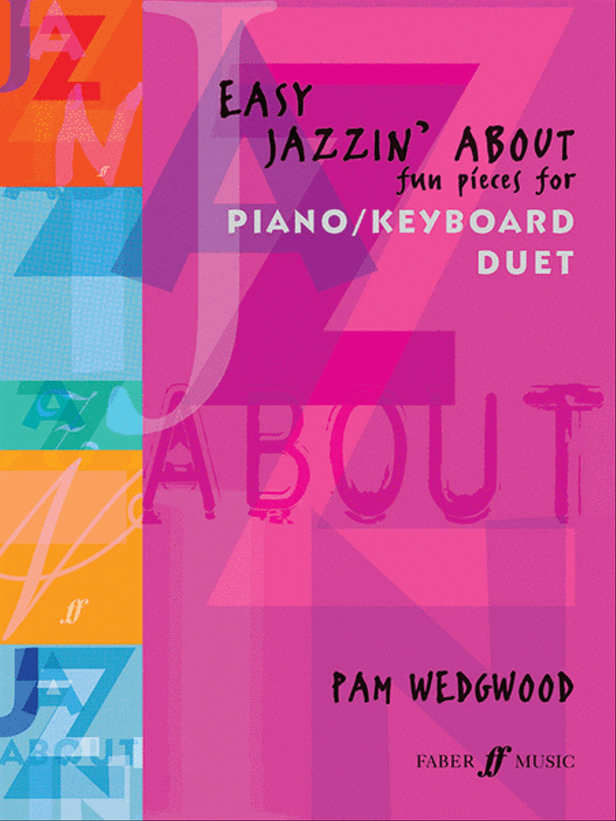 Easy Jazzin' About -- Fun Pieces for Piano / Keyboard Duet Small Ensemble scores gallery preview page 1