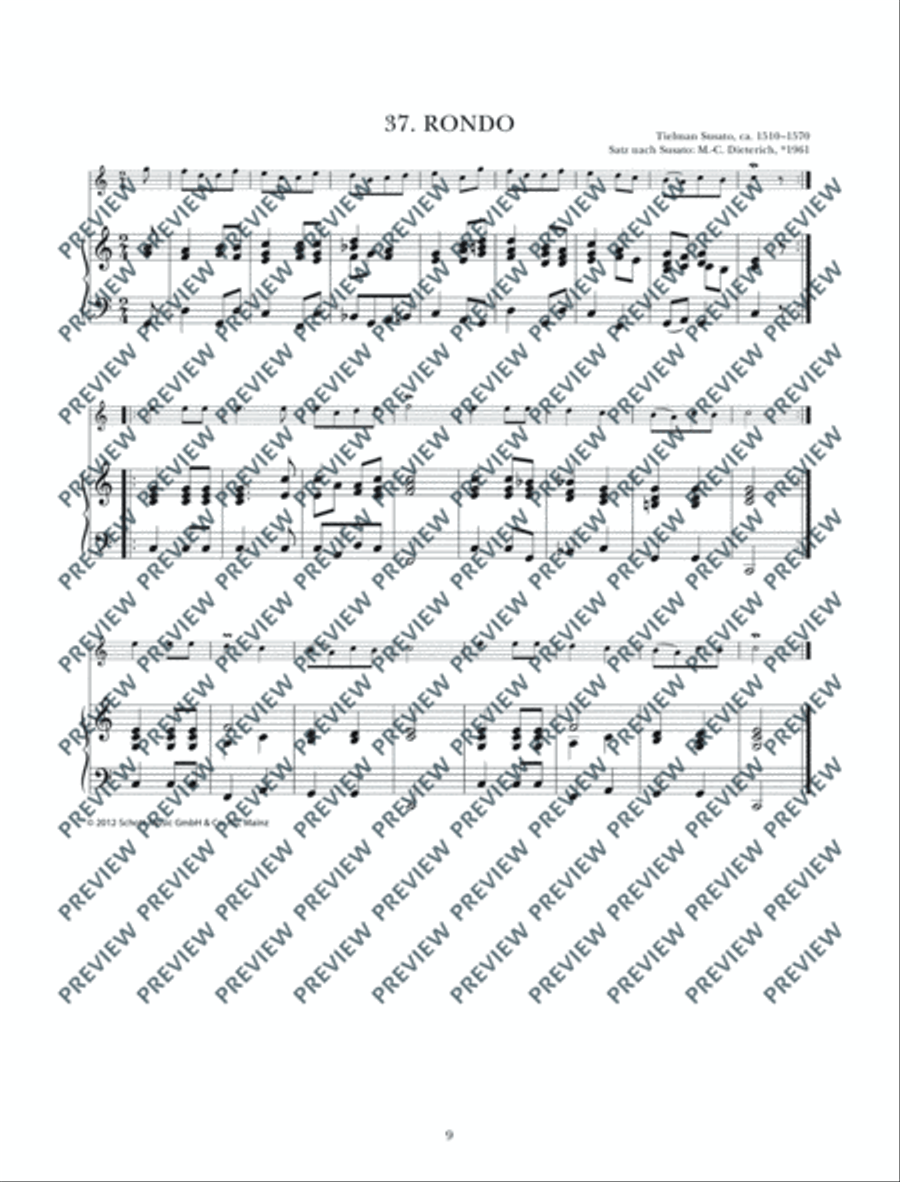 Altblockflötenschule Recorder scores gallery preview page 10