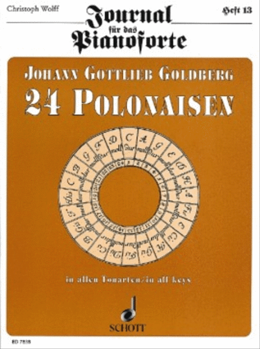 24 Polonaises in All Keys Piano Solo scores gallery preview page 1