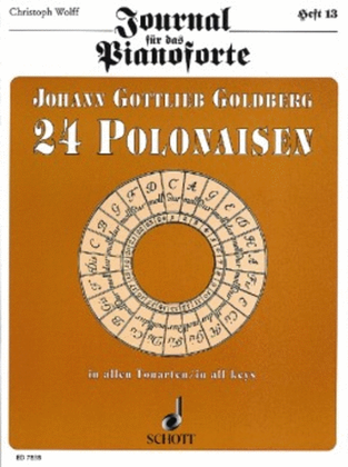 Book cover for 24 Polonaises in All Keys