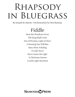 Rhapsody in Bluegrass - Fiddle