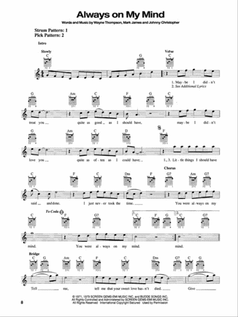 The Classic Country Book Electric Guitar scores gallery preview page 5