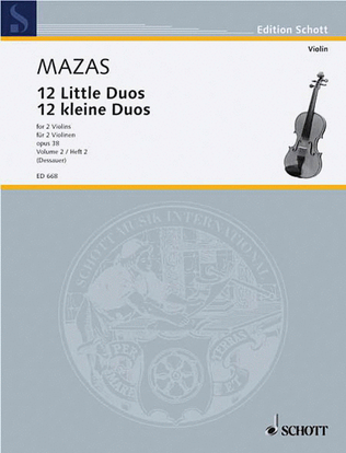 Book cover for Duos Op. 38 - Book 2