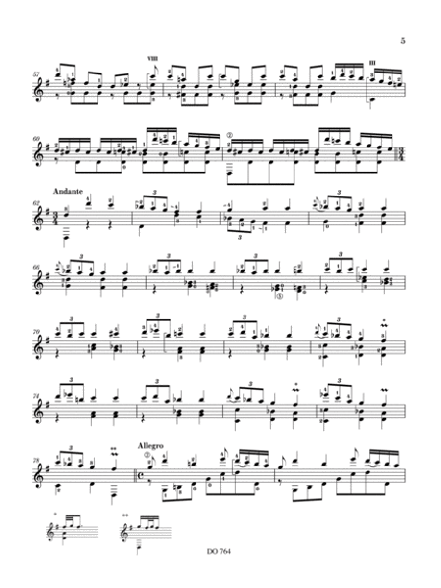 2 Sonates, vol. 4, K. 162, 555 Classical Guitar scores gallery preview page 5