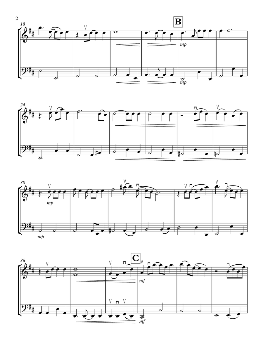 Your Song String Duet scores gallery preview page 2