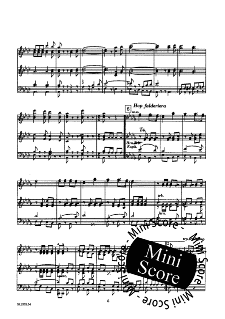 Potje Met Vet Concert Band scores gallery preview page 7