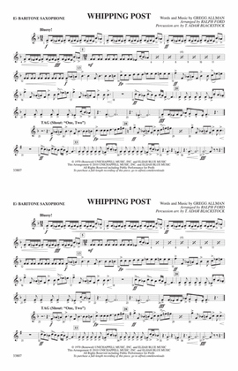 Whipping Post: E-flat Baritone Saxophone