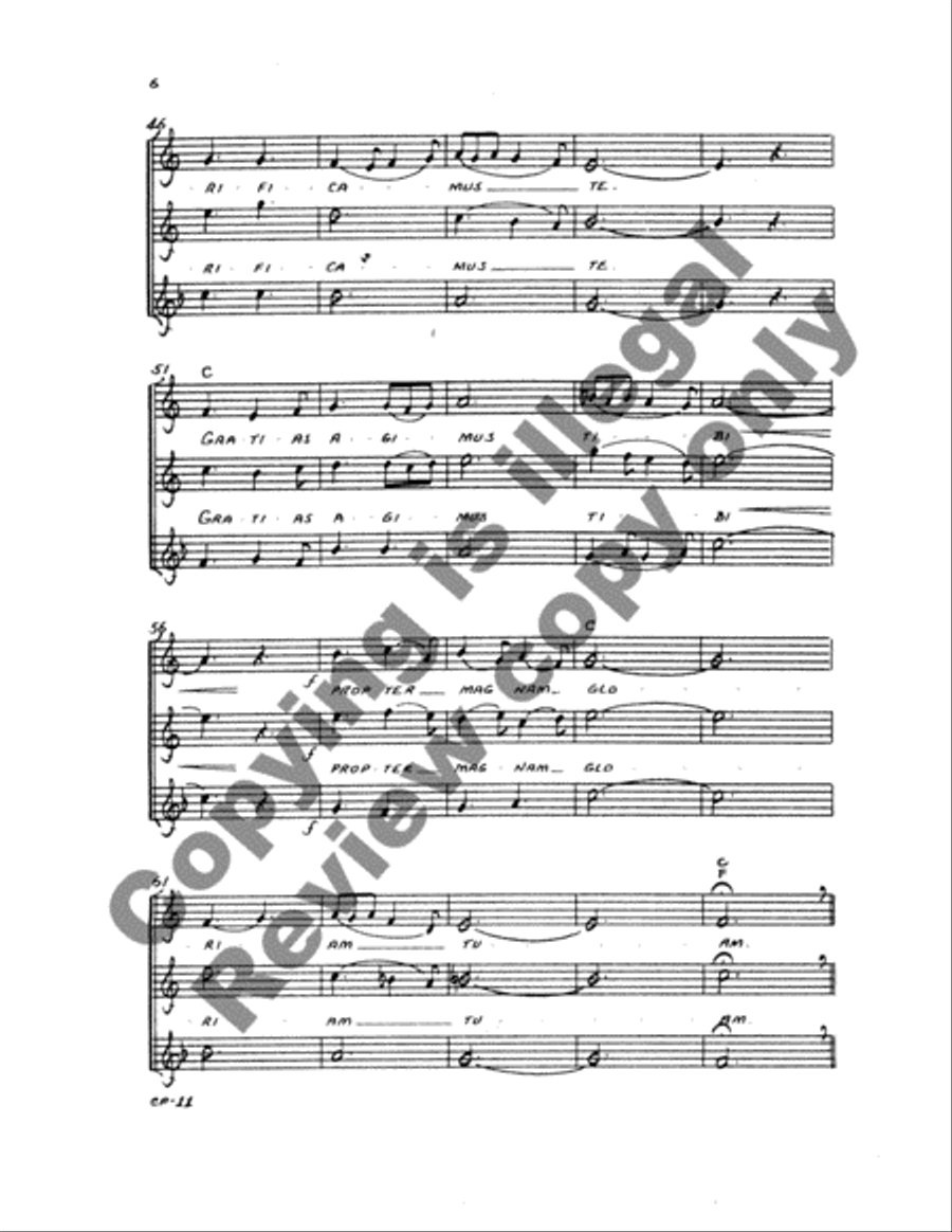 Mass of Tournai Mass of Tournai 3-Part scores gallery preview page 26