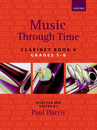 Book cover for Music through Time Clarinet Book 4
