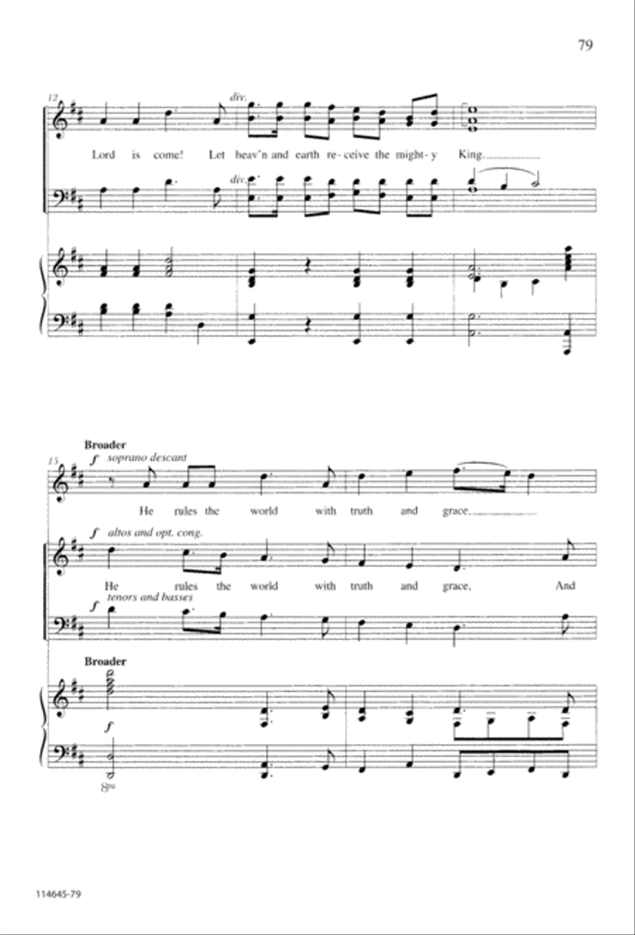 The Newborn King The Newborn King 4-Part scores gallery preview page 87