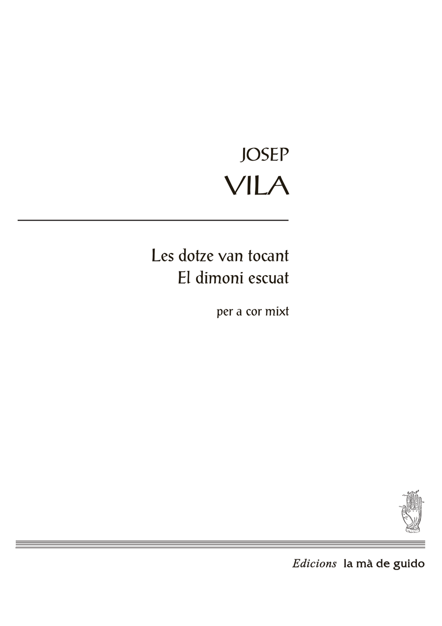 Les dotze van tocant. El dimoni escuat 4-Part scores gallery preview page 1
