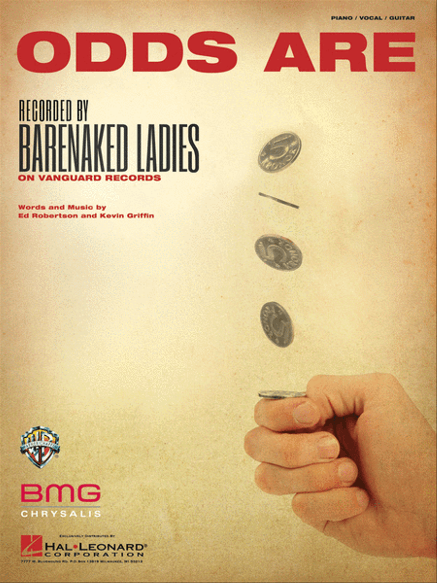 Odds Are Piano, Vocal, Guitar scores gallery preview page 1