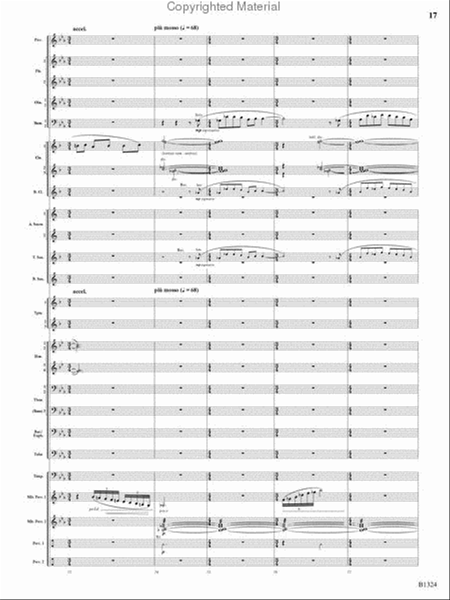 Fusion Concert Band scores gallery preview page 16