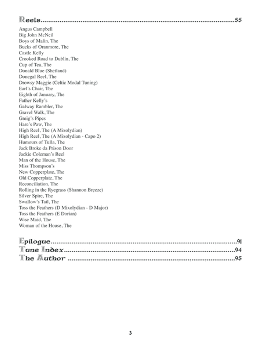 Easy Irish and Celtic Session Tunes For 5-String Banjo: Best-Loved Jigs and Reels Banjo scores gallery preview page 4