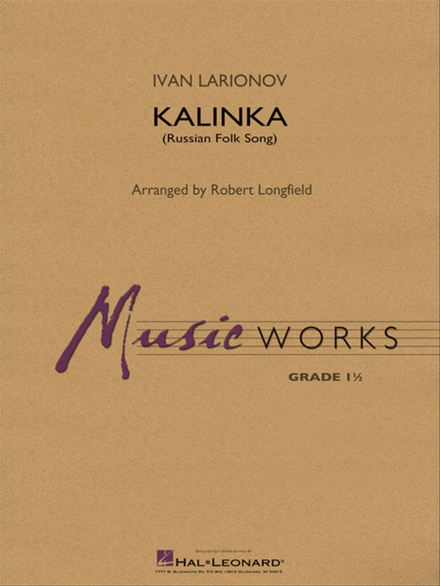 Kalinka Concert Band scores gallery preview page 1