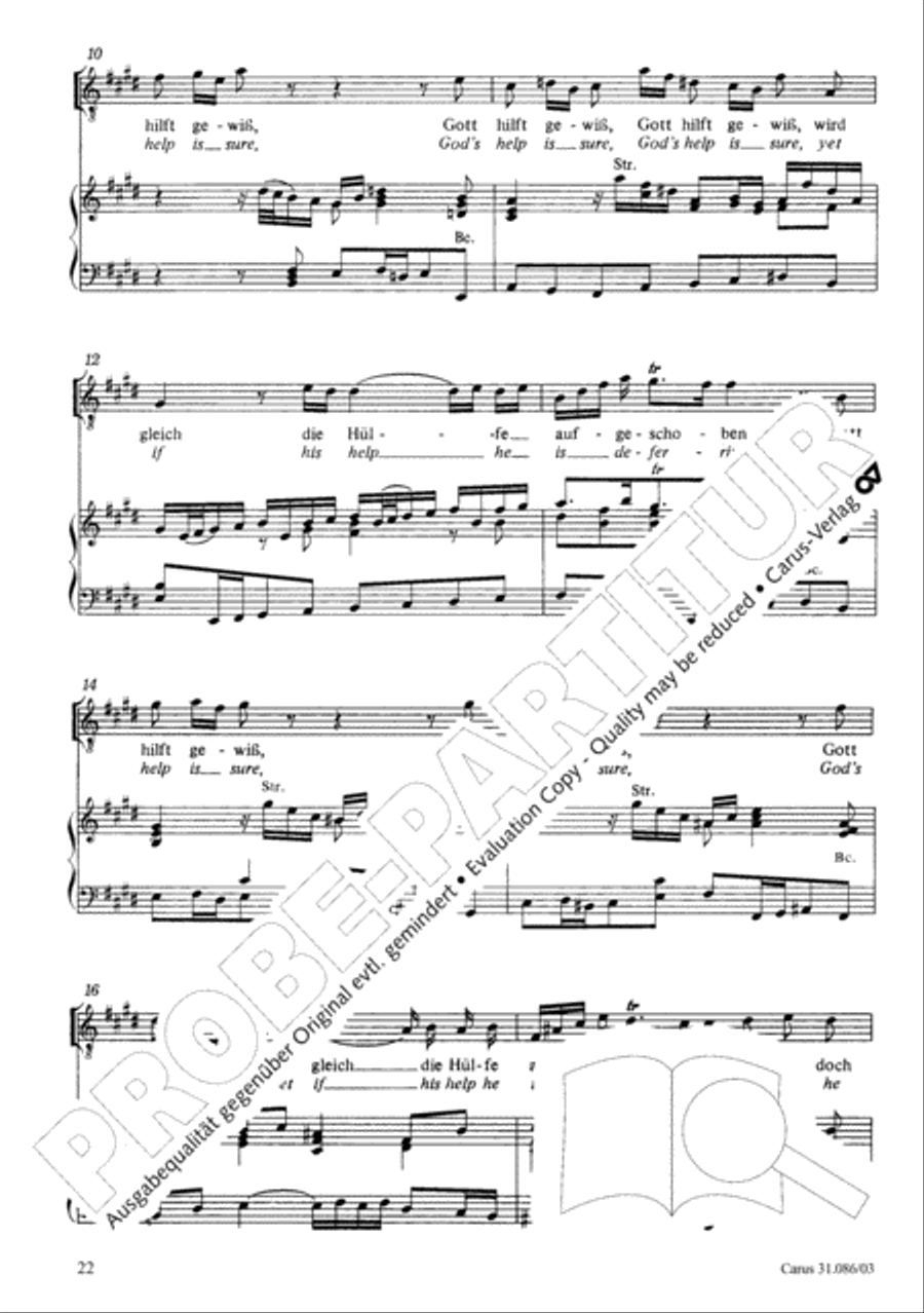 Truly, truly I say to you (Wahrlich, wahrlich, ich sage euch) 4-Part scores gallery preview page 23