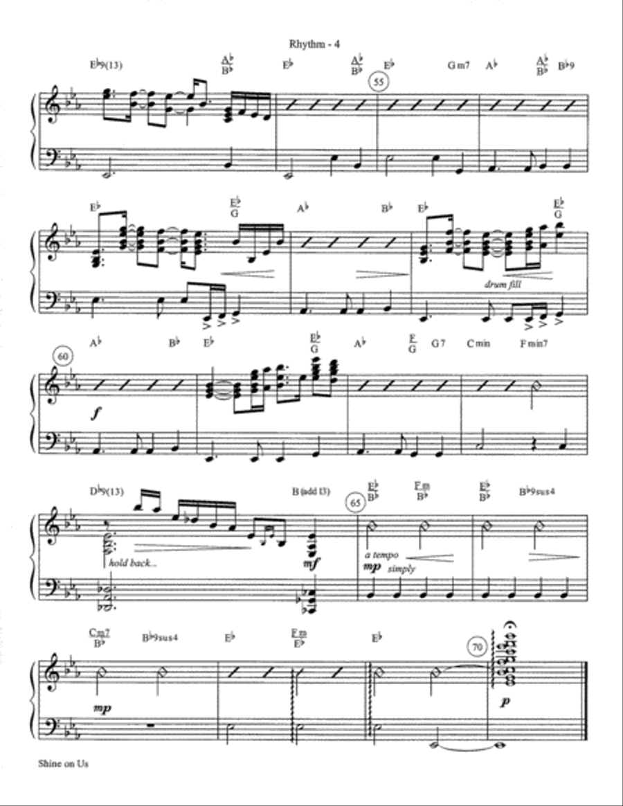 Shine on Us Shine on Us Set of Parts scores gallery preview page 5
