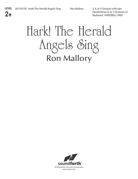 Hark! The Herald Angels Sing - Handbell Part