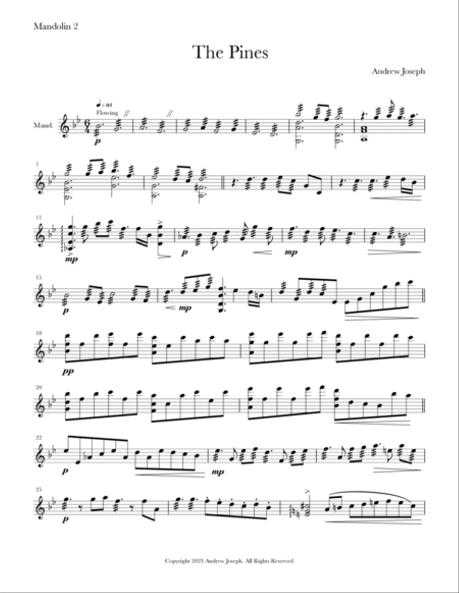 The Pines Chamber Music scores gallery preview page 6