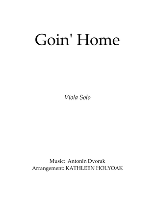 Book cover for Goin' Home (Viola Solo)
