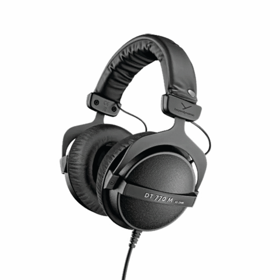 Book cover for DT 770 M Headphones for Monitoring with High Attenuation and In-line Volume Control (Closed)