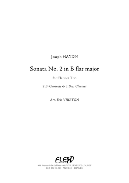 Sonata No. 2 in Bb Major image number null
