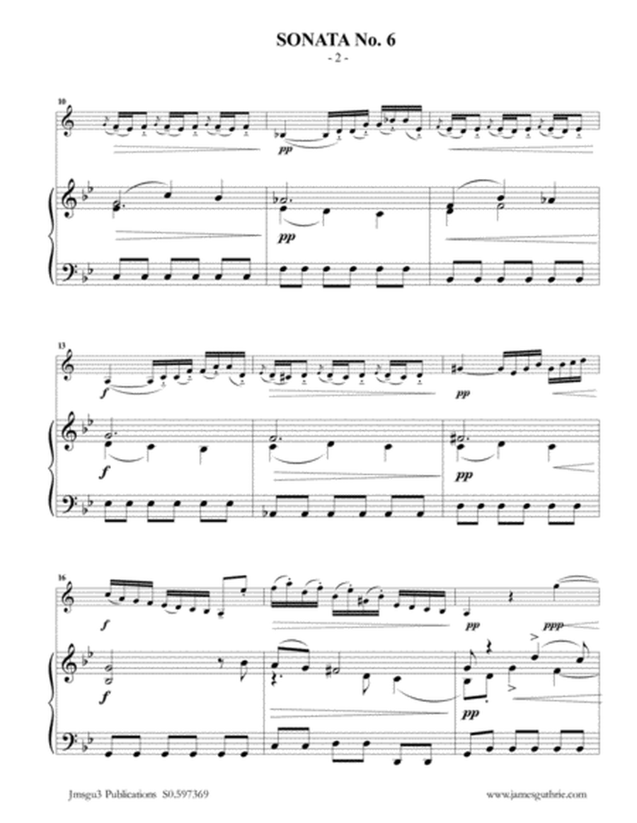 Vivaldi: Sonata No. 6 for Trumpet & Piano image number null