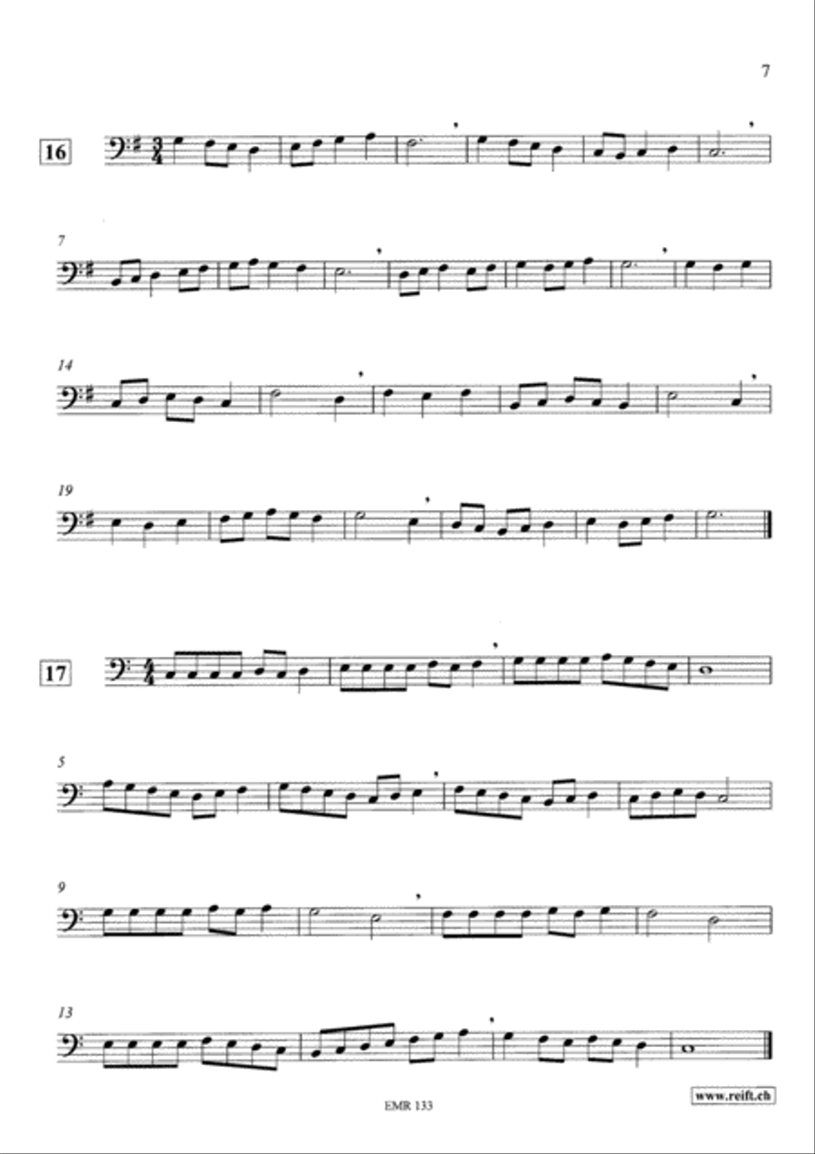 Technical & Melodic Studies Vol. 1 Trombone scores gallery preview page 7