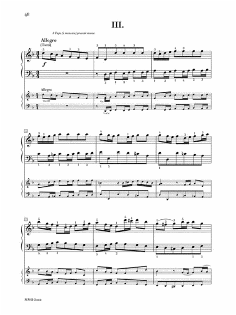 J.S. Bach – Concerto in D Minor, BMV1052 Piano Solo scores gallery preview page 5