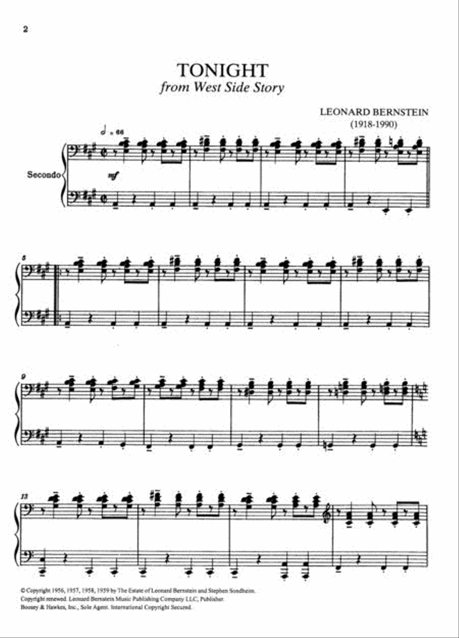 20th Century Classics - Volume 2 Piano Solo scores gallery preview page 3