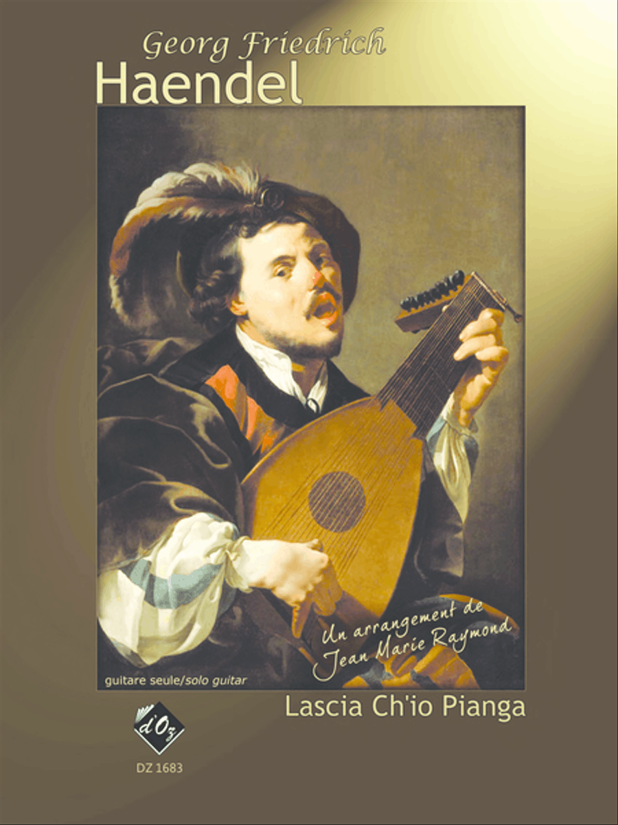 Lascia Ch’io Pianga Classical Guitar scores gallery preview page 1