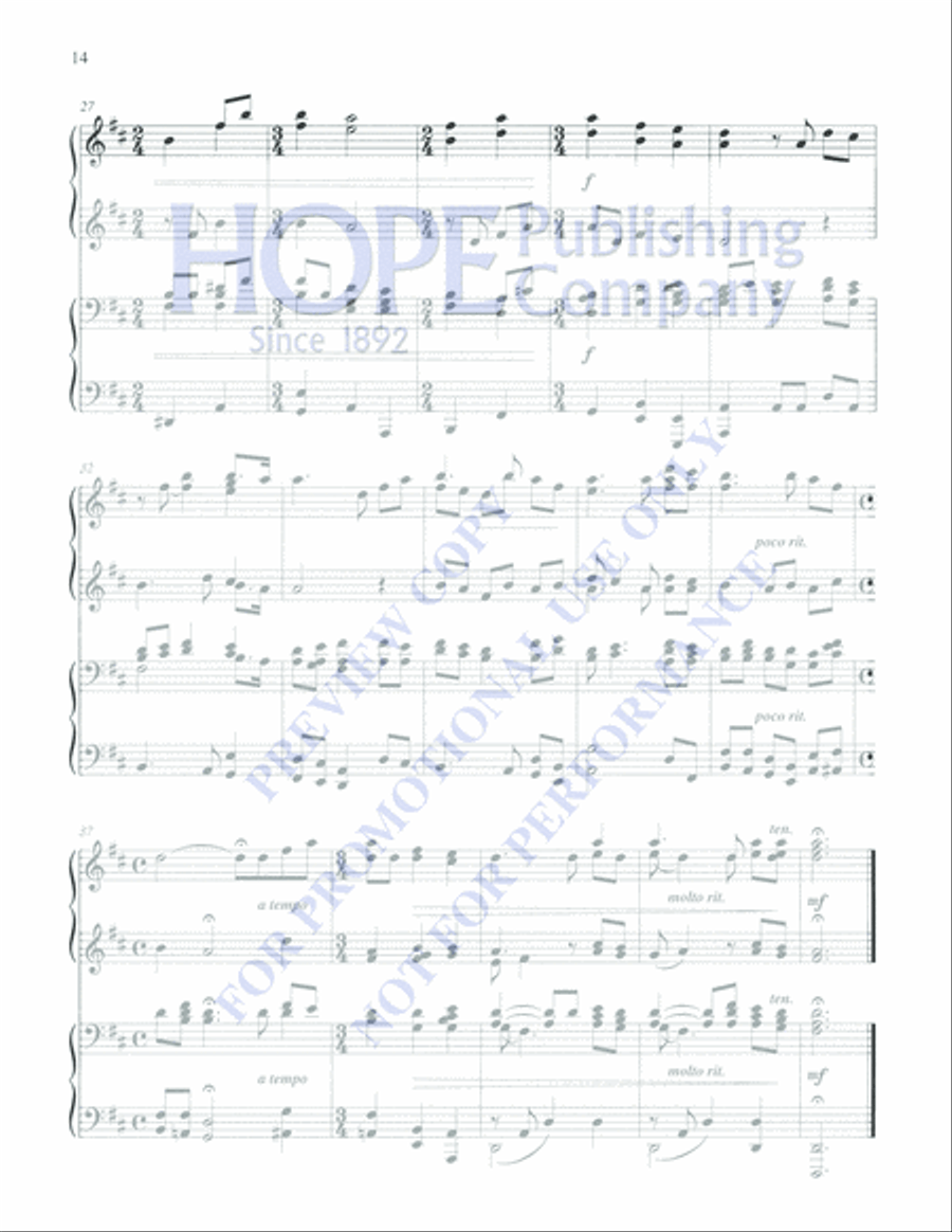 Contemporary Hymns and Songs II Piano Accompaniment scores gallery preview page 18