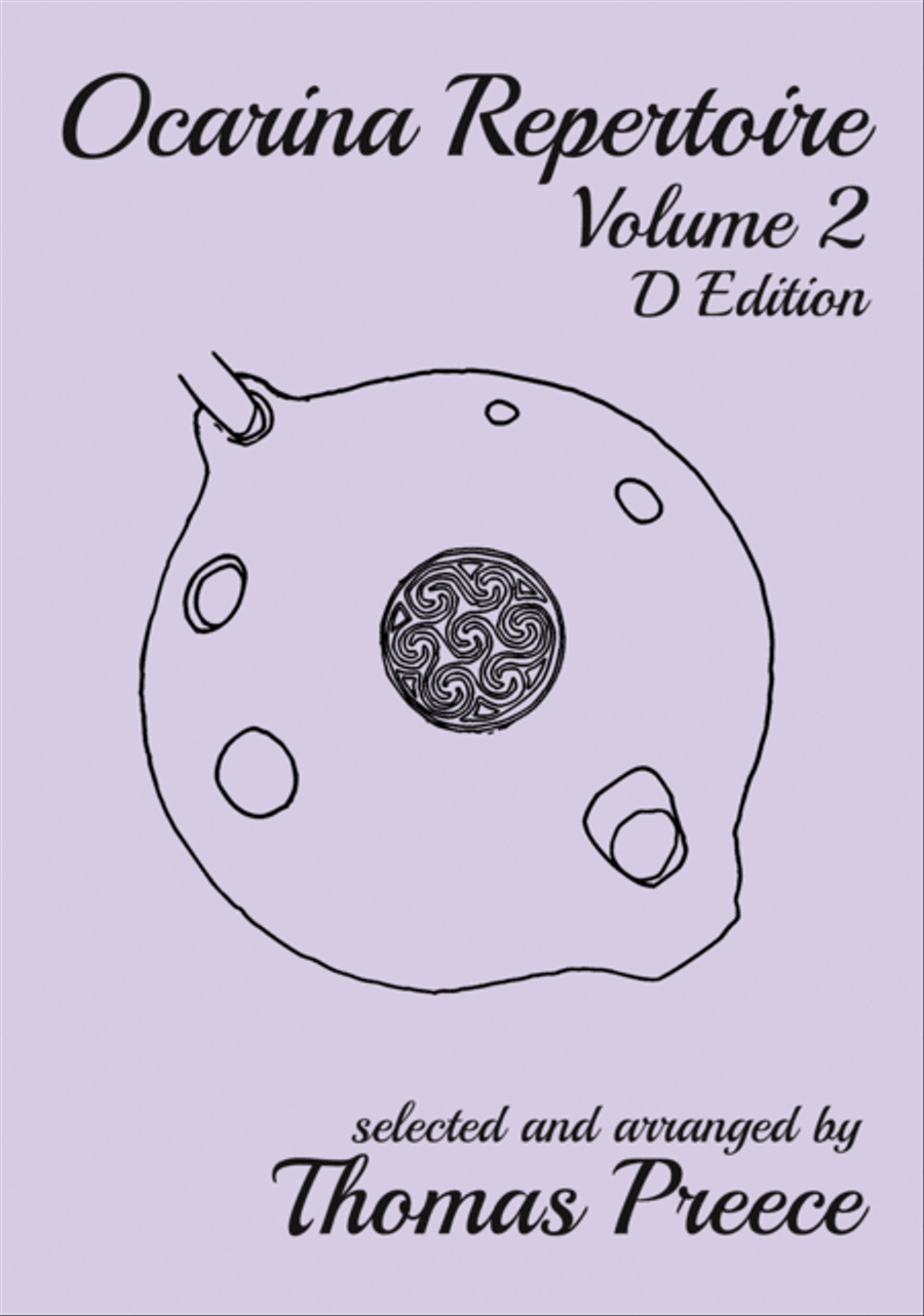 Ocarina Repertoire Volume 2 by Thomas Preece (D Edition) ocarina scores gallery preview page 1