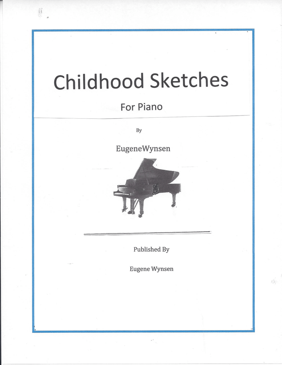 Childhood Sketches Piano Solo scores gallery preview page 1