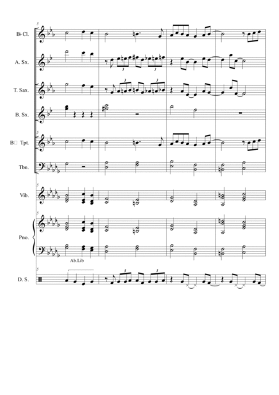Meadow Meadow Jazz Ensemble scores gallery preview page 3