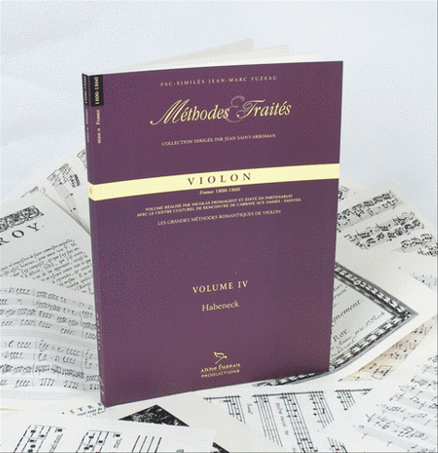Methods & Treatises Violin - Habeneck - Volume 4 - France 1800-1860 Violin scores gallery preview page 1