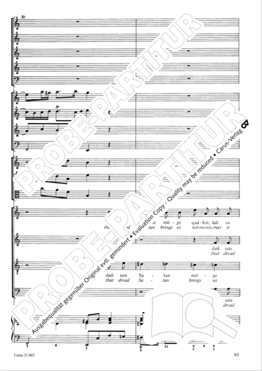 Christians, etch this blessed day (Christen, atzet diesen Tag) 4-Part scores gallery preview page 94