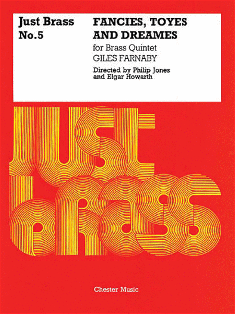 Fancies, Toyes and Dreames Brass Ensemble scores gallery preview page 1