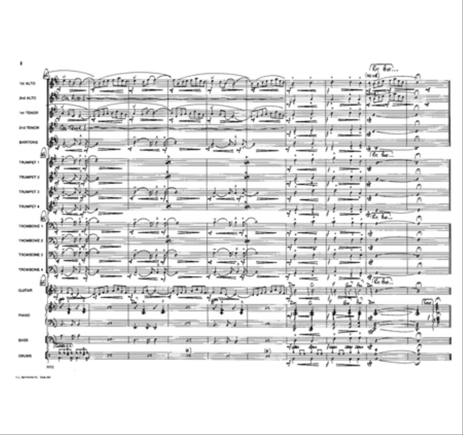 Alien Jazz Ensemble scores gallery preview page 9