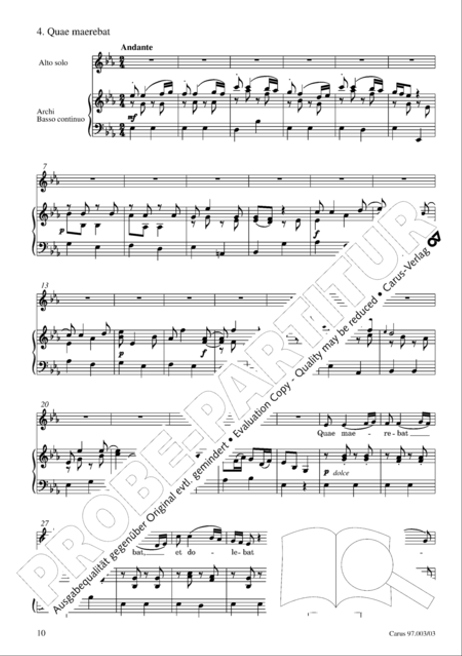 Stabat mater Stabat mater 4-Part scores gallery preview page 11