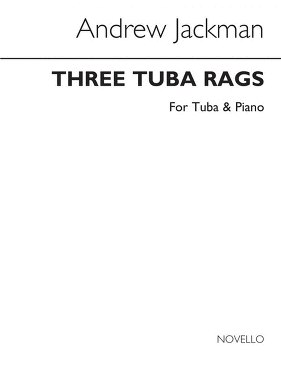 Jackman - 3 Tuba Rags For Tuba/Piano (Pod)