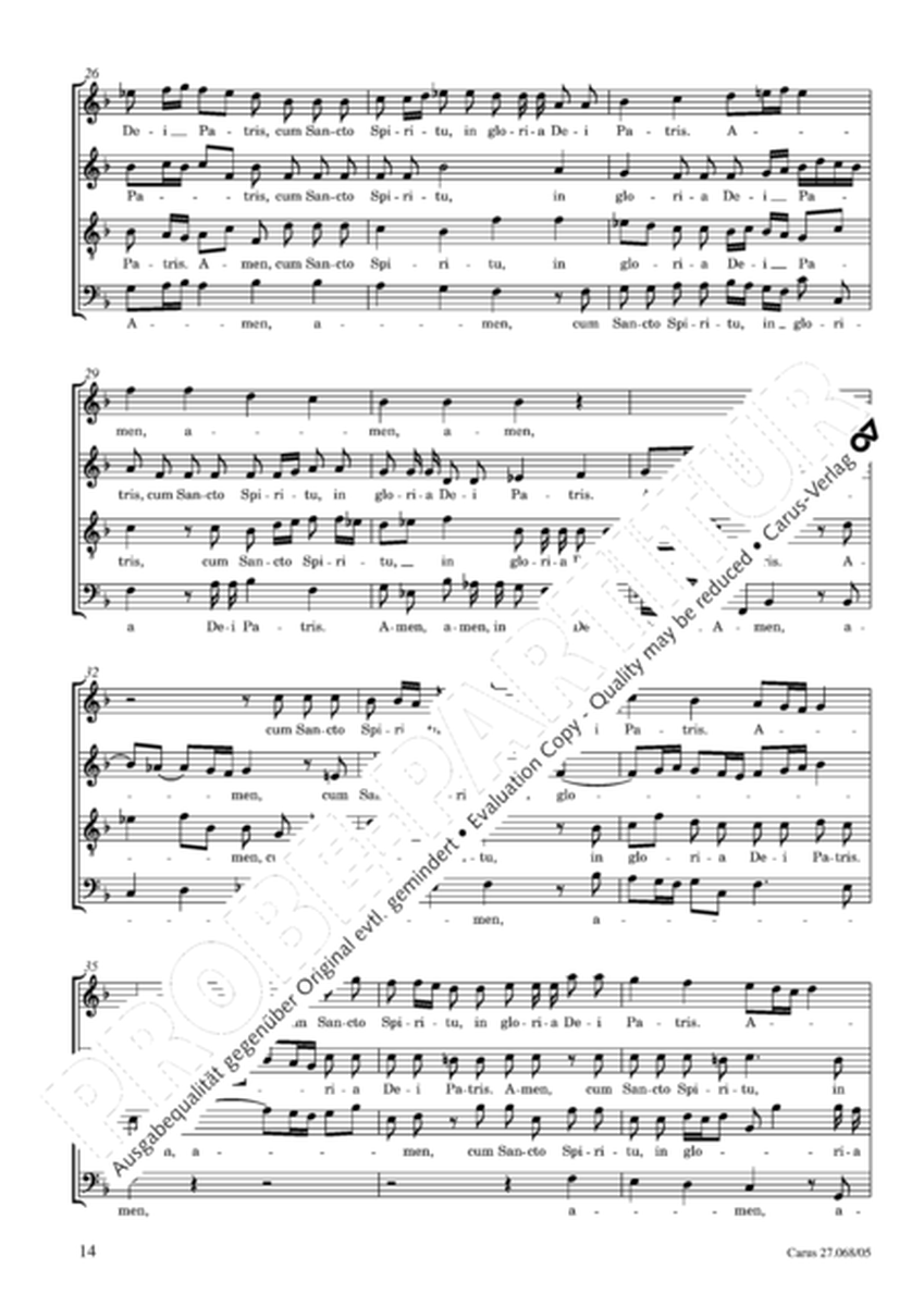 Mass in D minor (Missa in d) image number null