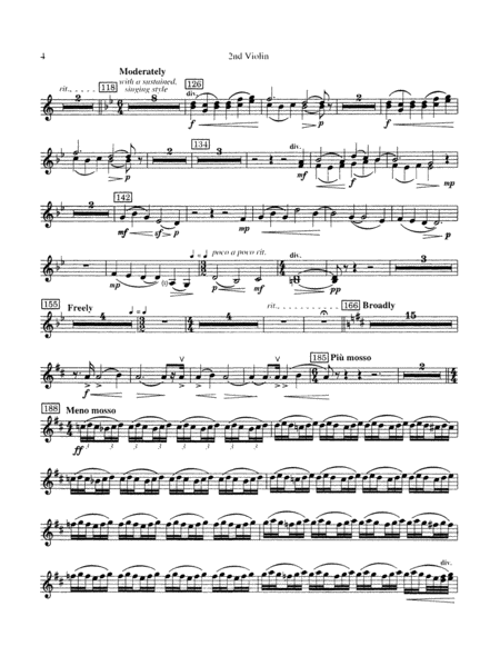 Russian Christmas Music: 2nd Violin