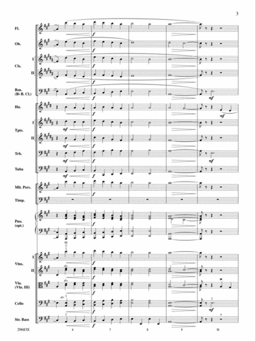 I Knew I Loved You Full Orchestra scores gallery preview page 3