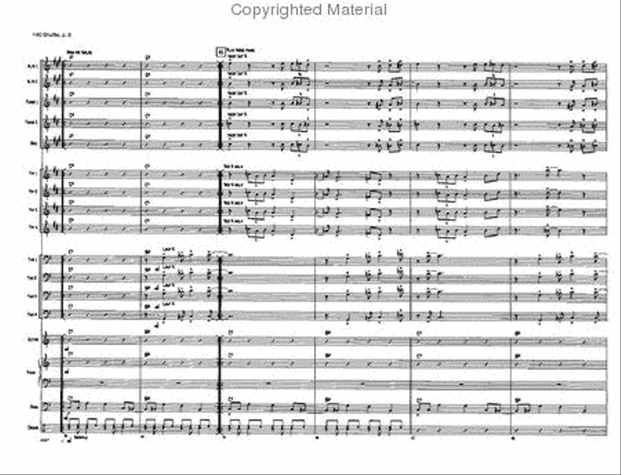 I-80 Shuffle I-80 Shuffle Jazz Ensemble scores gallery preview page 8