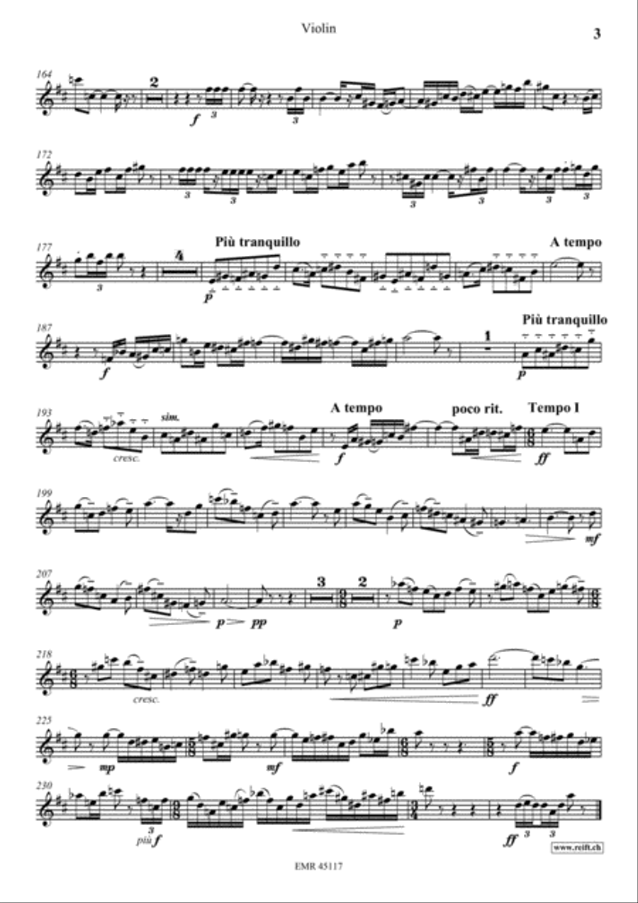 Aria Fiorentina Violin Solo scores gallery preview page 4