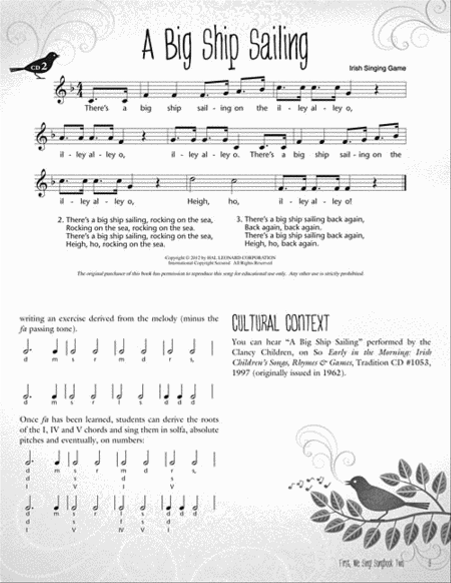 First We Sing! Songbook Two Choir scores gallery preview page 4