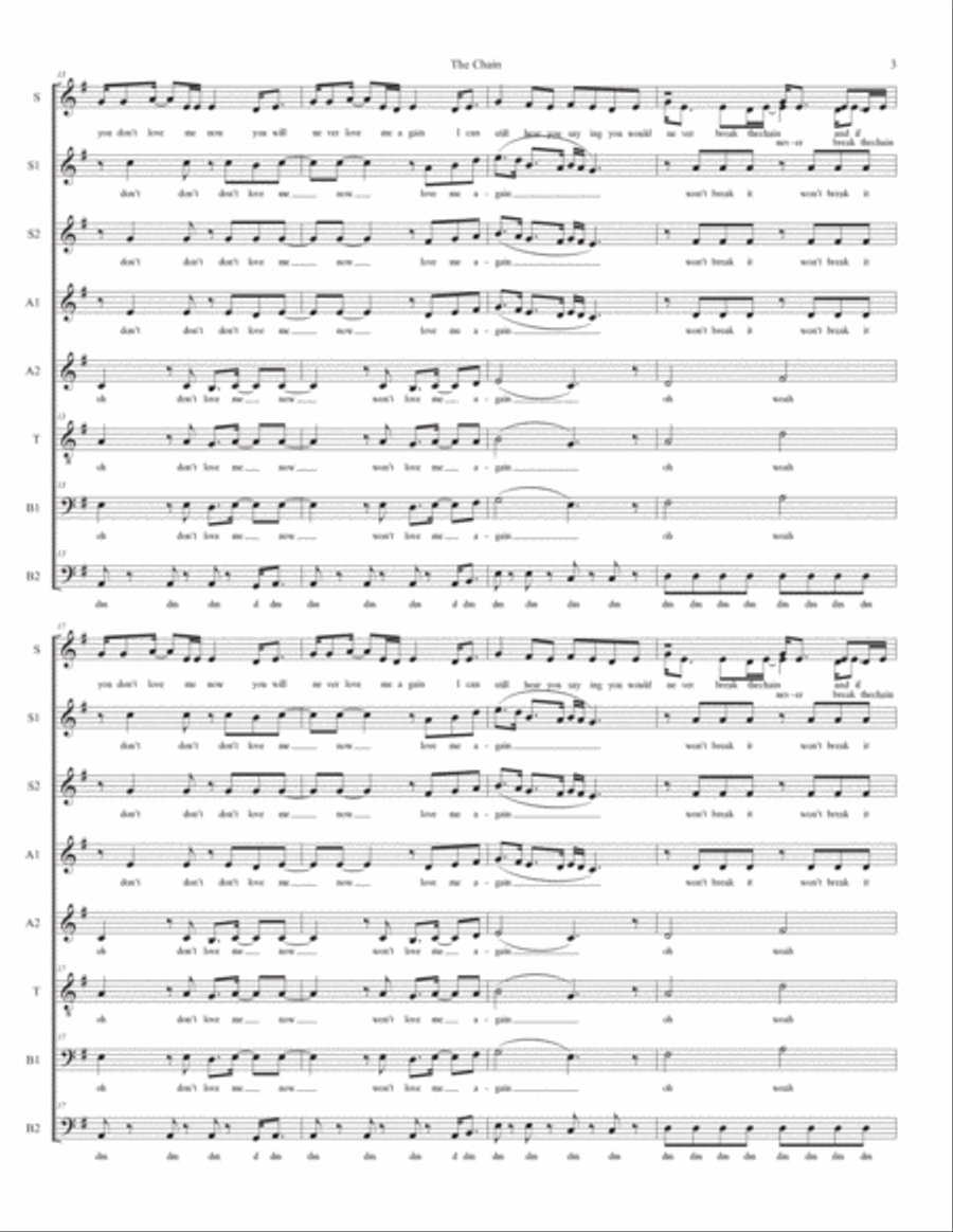 The Chain Divisi scores gallery preview page 3